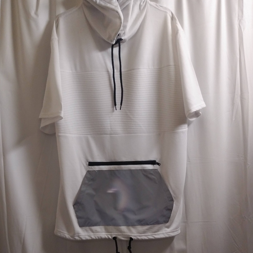 .HOLIDAY SALE....MEN'S HOODIE WITH GREY POUCH POCKET  XXL